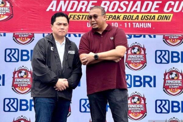 Erick Thohir Mengapresiasi Andre dan Mendukung Kompetisi Usia Muda Secara Rutin