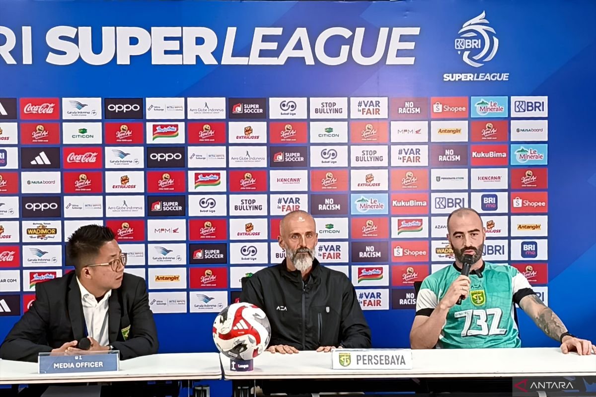Persebaya Targetkan Tiga Poin dari Semen Padang