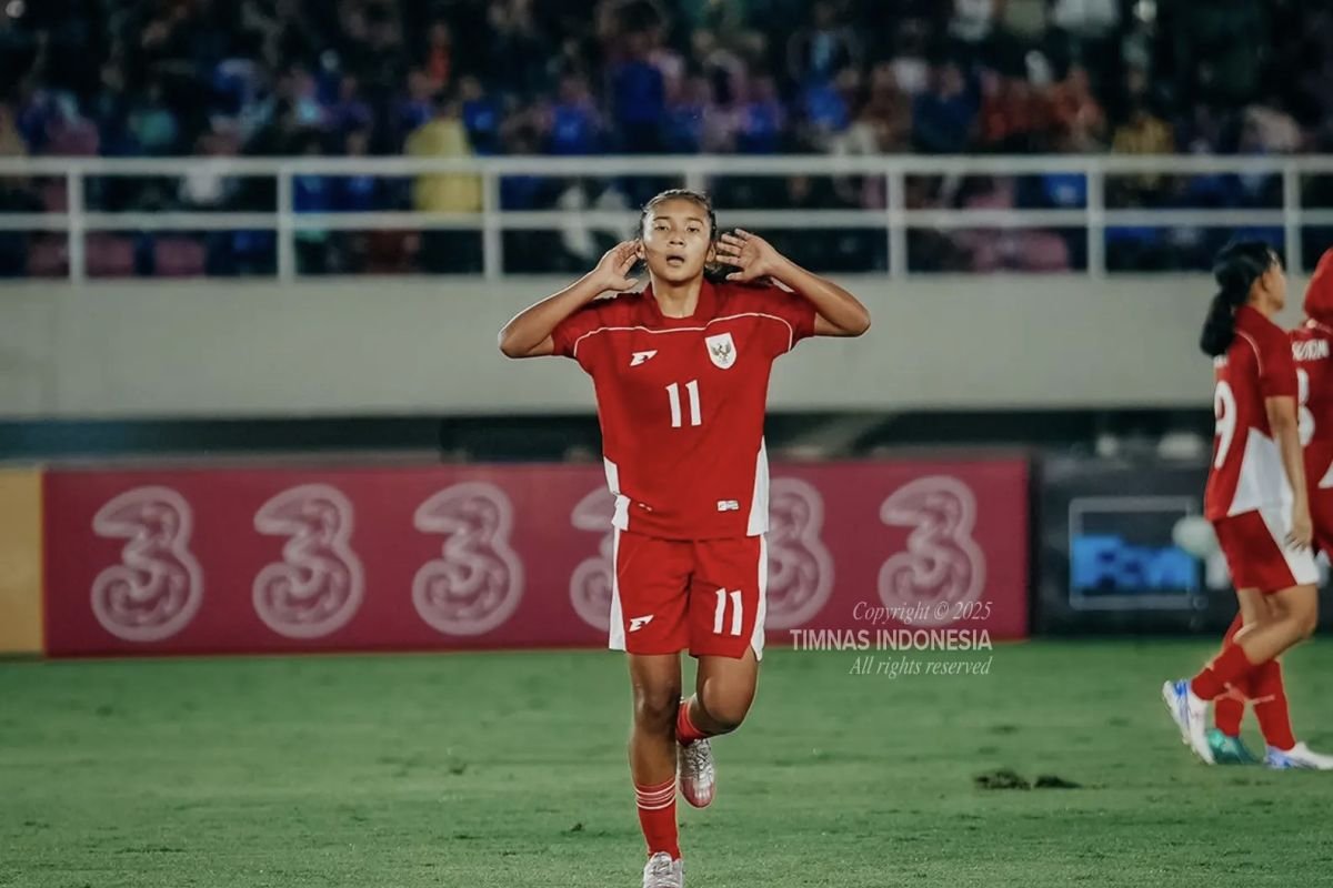 Striker Nasywa Kembali Sabung Sebagai Pemain Tersubur di Kejuaraan ASEAN U-16 Putri