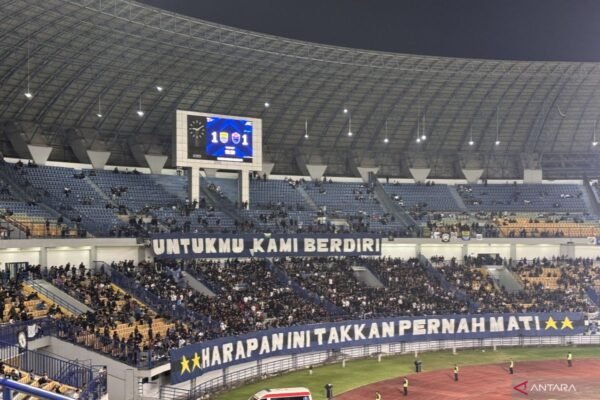 Persib Menyudahi Pertandingan dengan Imbang 1-1 Melawan Lion City Sailors