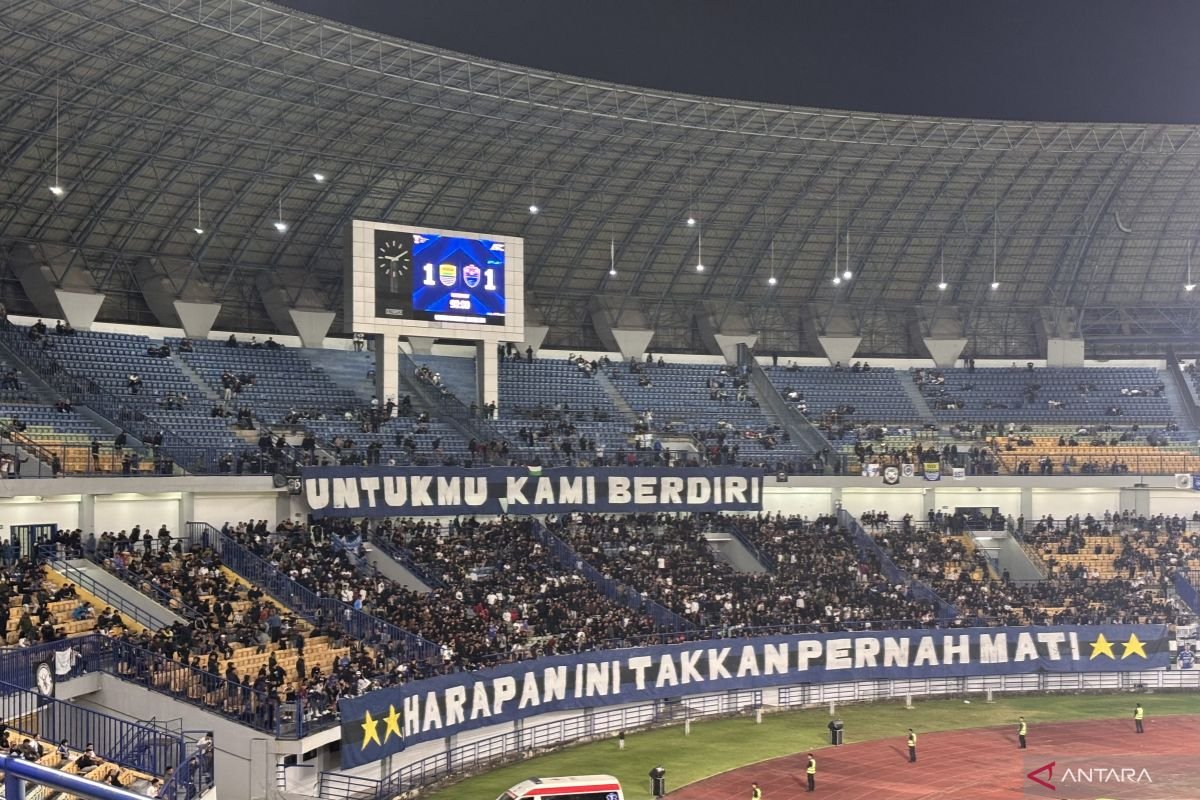 Persib Menyudahi Pertandingan dengan Imbang 1-1 Melawan Lion City Sailors